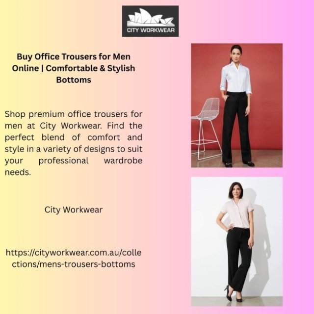 Buy Office Trousers for Men Online | Comfortable & Stylish Bottoms