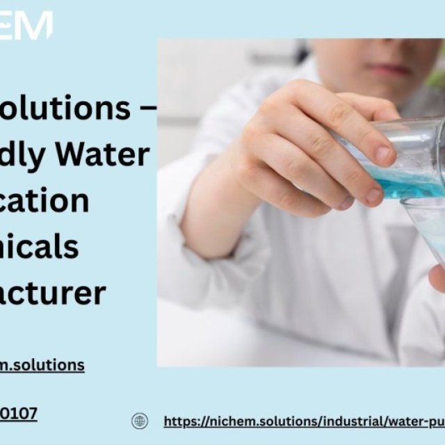NICHEM Solutions - Eco-Friendly Water Purification Chemicals Manufacturer