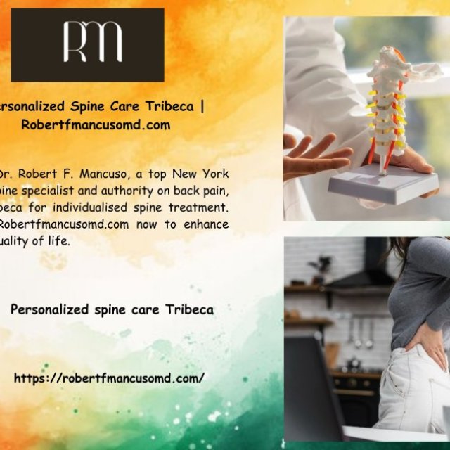 Personalized Spine Care Tribeca | Robertfmancusomd.com