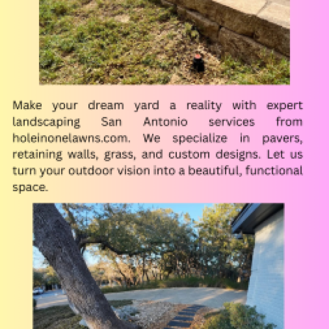 Landscaping San Antonio | Holeinonelawns.com