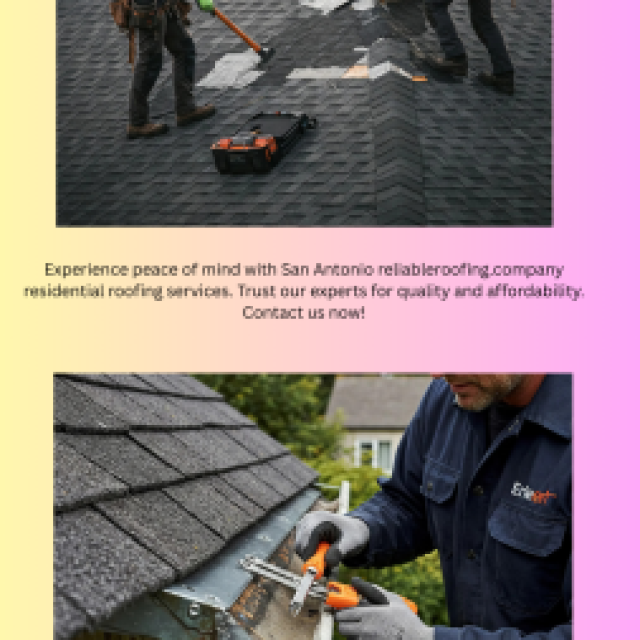 Residential Roofing Services San Antonio | Reliableroofing.company