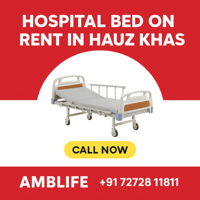 Hospital Bed on Rent in Hauz Khas - Easy & Affordable