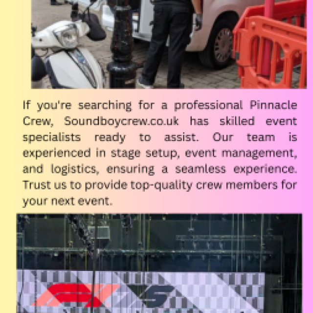 Hire the Best Pinnacle Crew for Exceptional Event Support