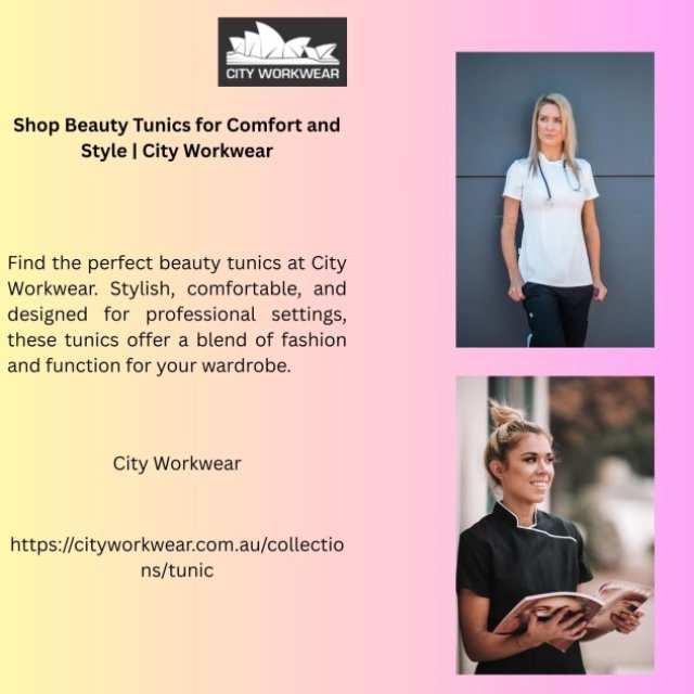 Shop Beauty Tunics for Comfort and Style | City Workwear