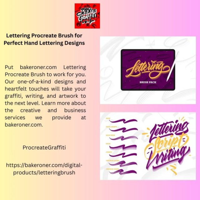 Lettering Procreate Brush for Perfect Hand Lettering Designs