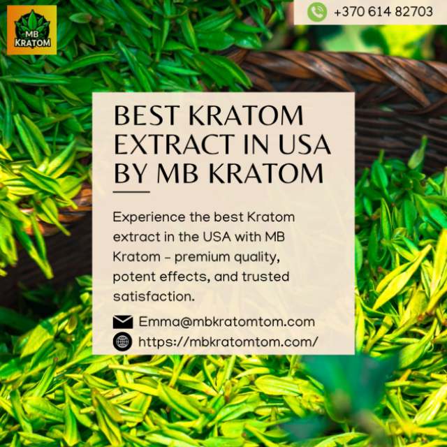 MB Kratomtom - Premium Kratom Extract & Bulk Kratom for Sale