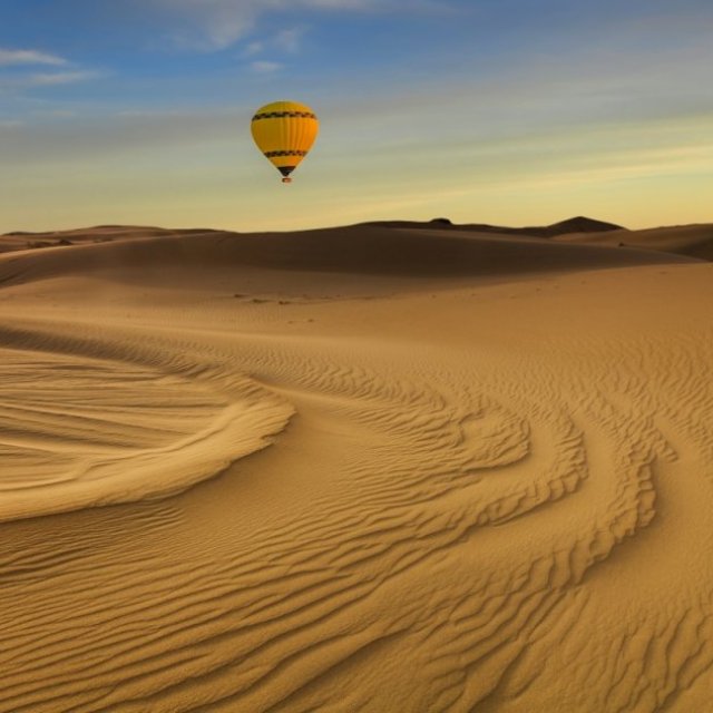 Desert Balloon Ride in UAE