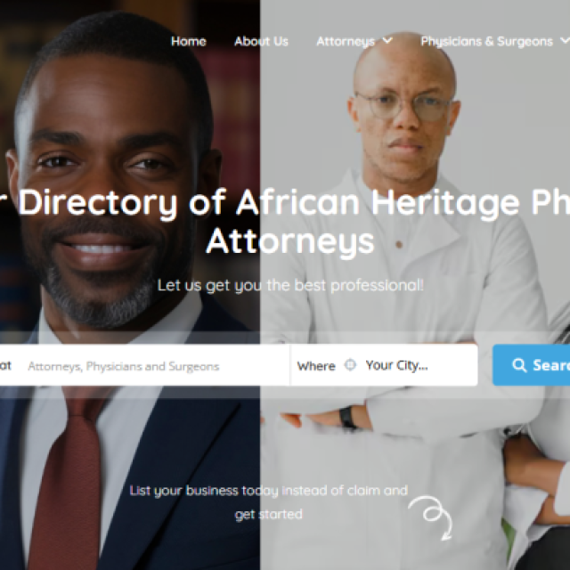 Black Professional Directory