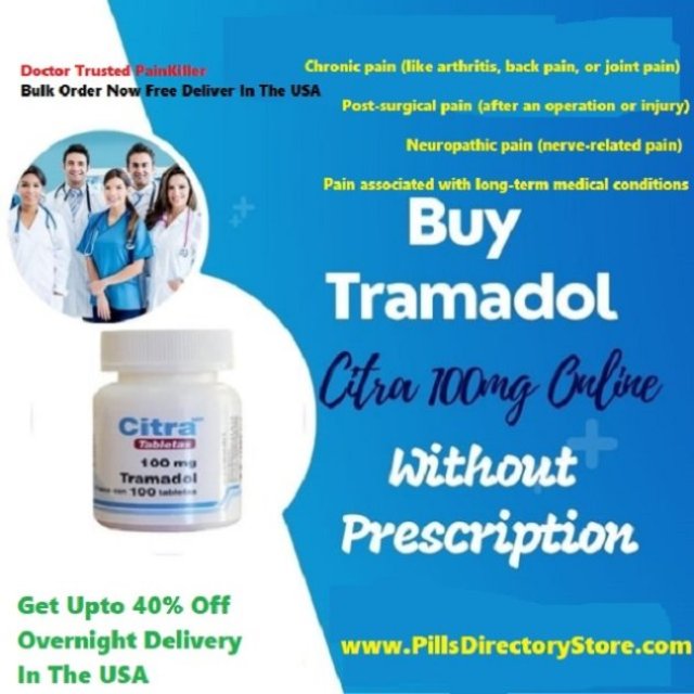 Bulk Order Now- Tramadol 100mg- Pain Relief Medicine- Doctor Trusted