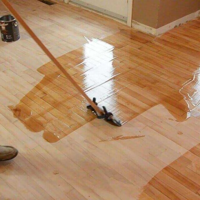Vinyl Floor Polishing Service
