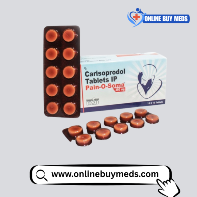 Buy Pain-O-Soma Medicine | Carisoprodal | OnlineBuyMeds