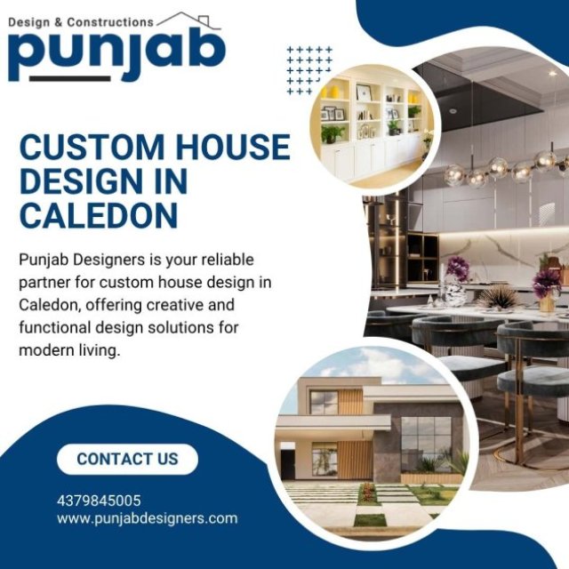 Unique Custom House Design In Caledon | Punjab Designers