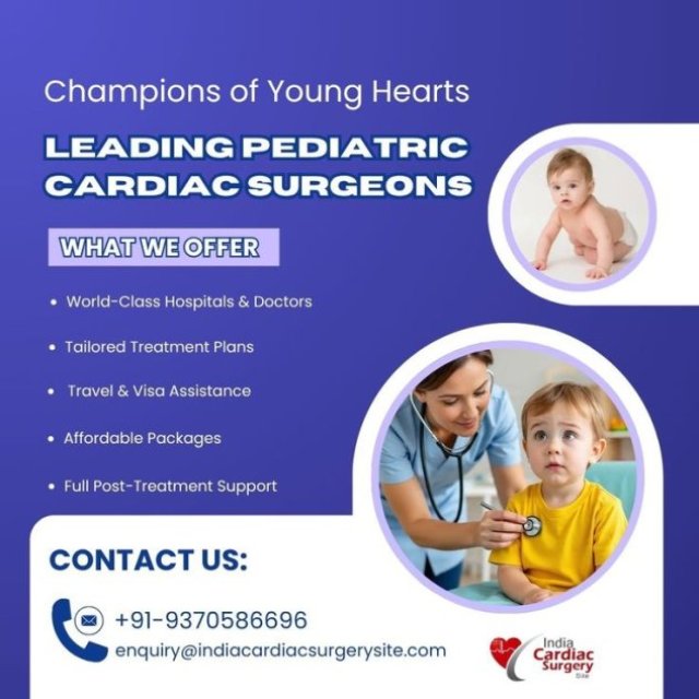 Best Child Heart Surgeons in India