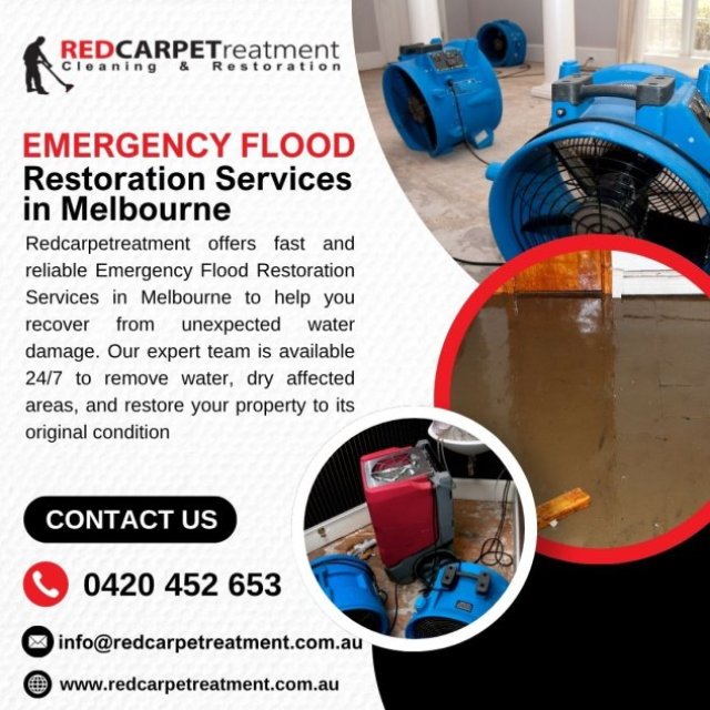 Quick & Reliable Emergency Flood Restoration Services in Melbourne