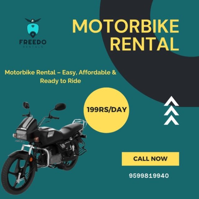 Two wheeler for rent