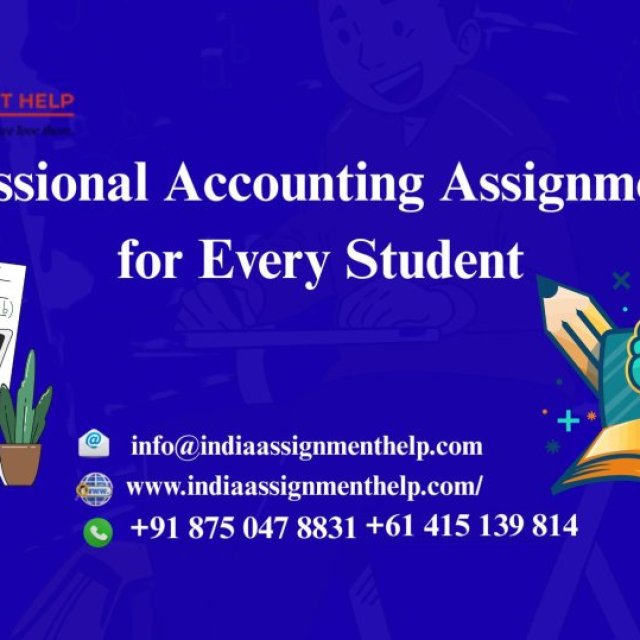 Professional Accounting Assignment Help for Every Student