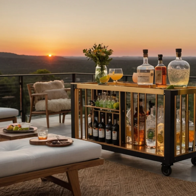 What Is an Outdoor Bar Cart and Why You Need One