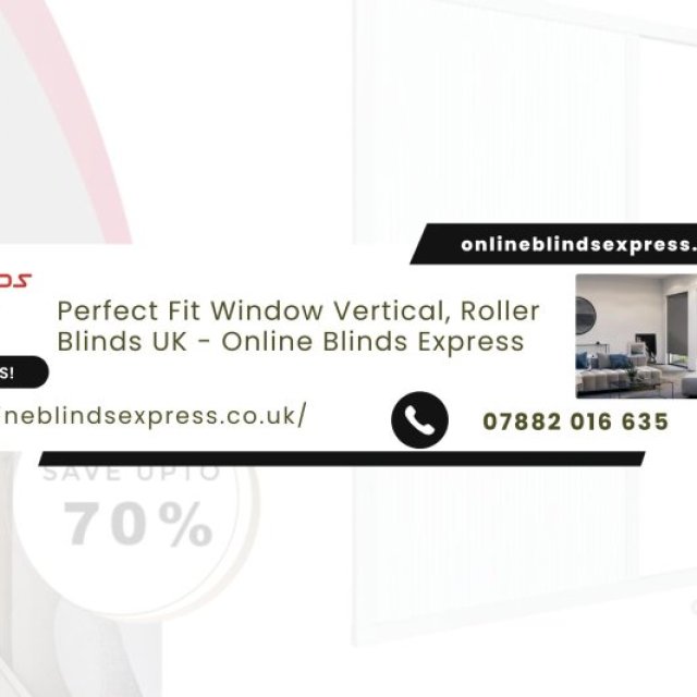 Find Here Perfect Fit Vertical, Roman & Roller Blinds