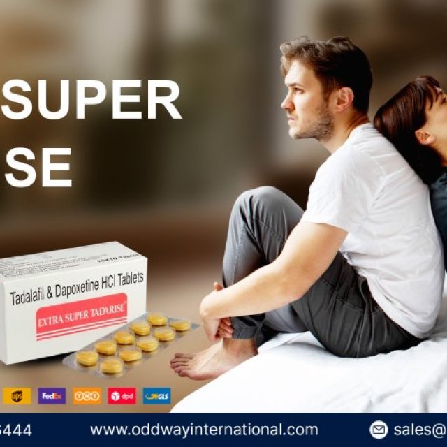 Buy Extra Super Tadarise Tablets Online - Dual Power for ED & PE - Oddway
