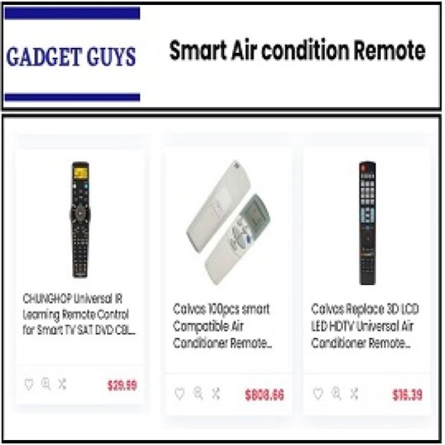 Upgrade Cooling—Shop Smart AC Remotes Online Now