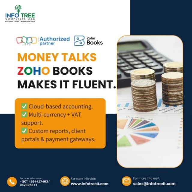 Zoho Books Provider in UAE | Trusted Accounting Partner Infotree IT