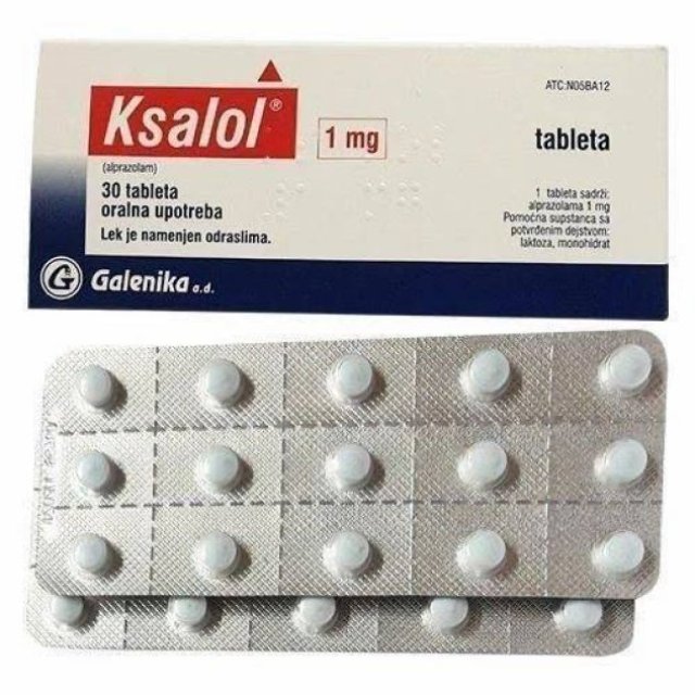Buy Ksalol 1mg Online Secure Fast Delivery of Anxiety Relief Tablets