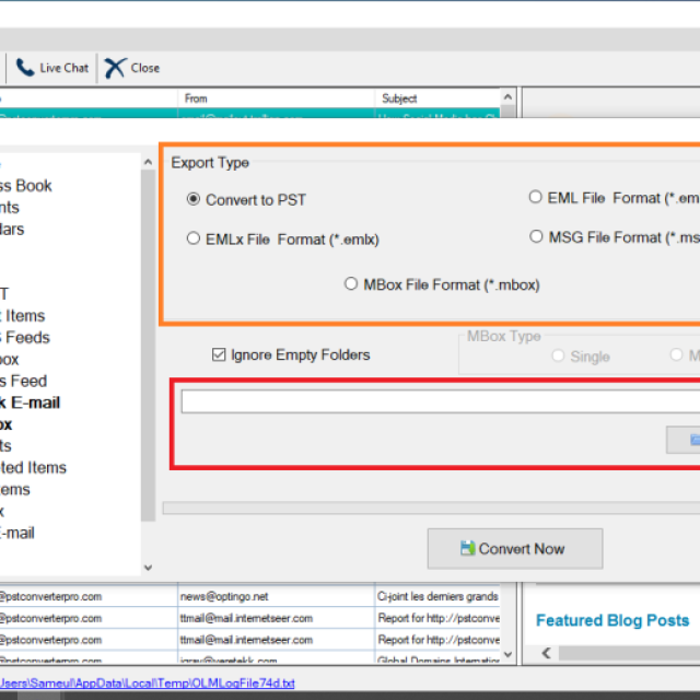 DataVare OLM to MBOX Converter