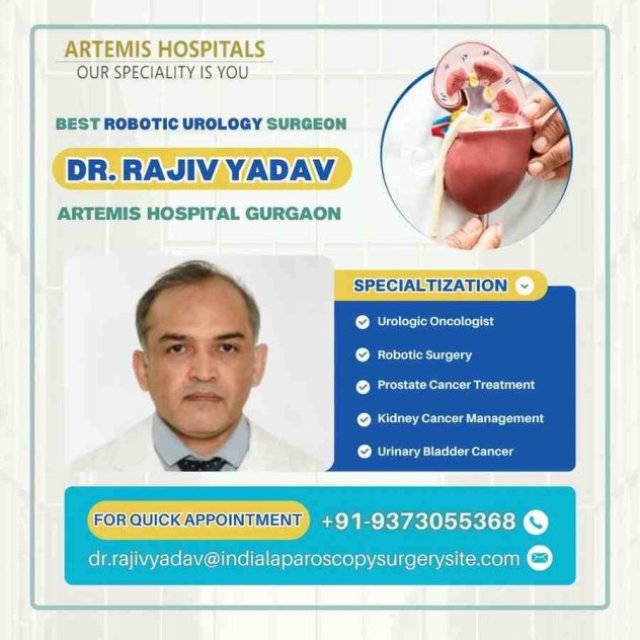 Best Robotic Urology Surgeon Artemis Hospital Gurgaon