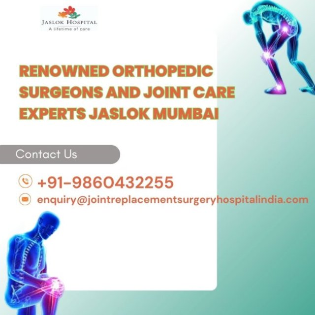 Best Orthopedic Surgery Doctor in Jaslok Mumbai