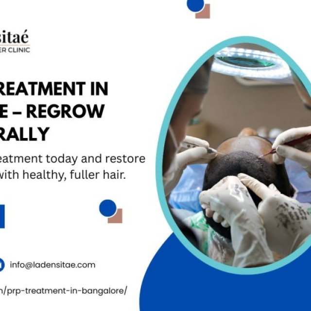 PRP Hair Treatment in Bangalore - Regrow Hair Naturally