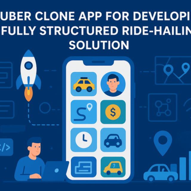 Uber Clone App for Developing a Fully Structured Ride-Hailing Solution