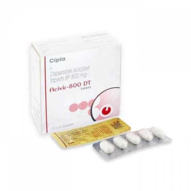 Buy Acivir 800mg DT