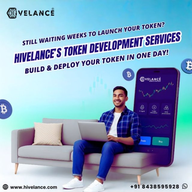 Crypto Token Development Services: Go Live in 24 Hours With Hivelance