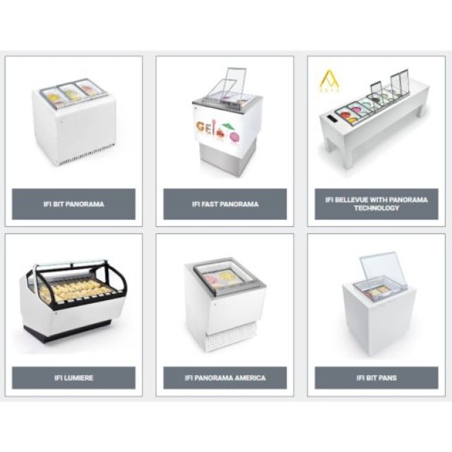 Premium Gelato Cabinet - Stylish & Durable Displays by Modalita