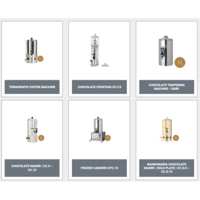 NYC Professional Chocolate Making Equipment | High-Quality by Modalita