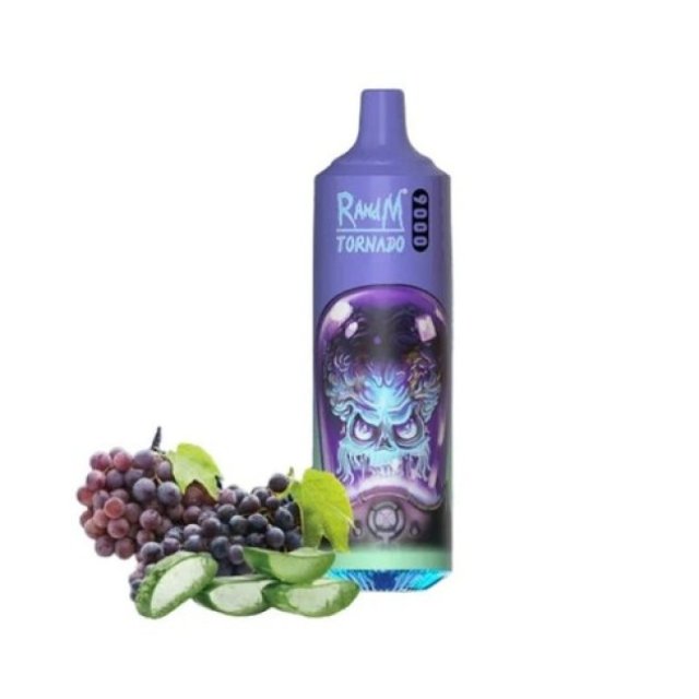 R and M Tornado 9000 Puffs Box of 10