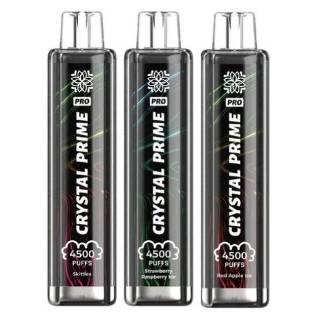 Crystal Prime Pro 4500 Puffs Box of 10