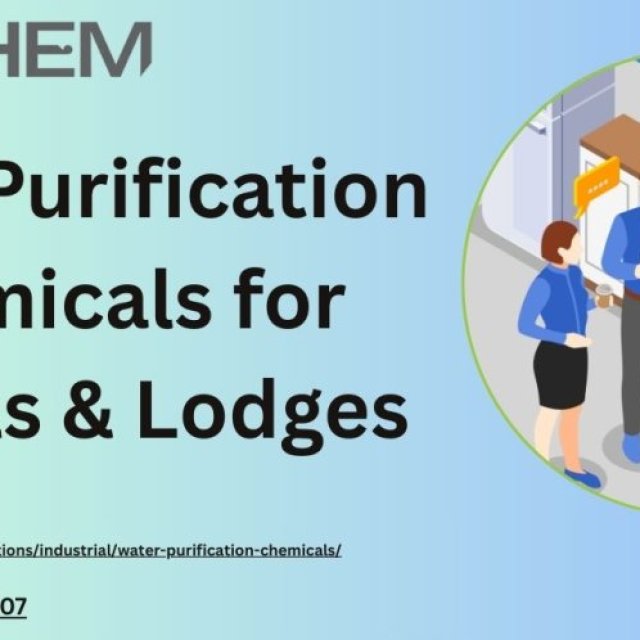 Water Purification Chemicals for Hostels & Lodges