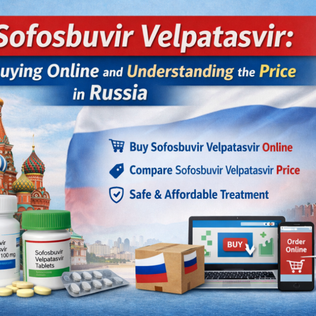 Sofosbuvir Velpatasvir - Buy Online in Russia | Best Price