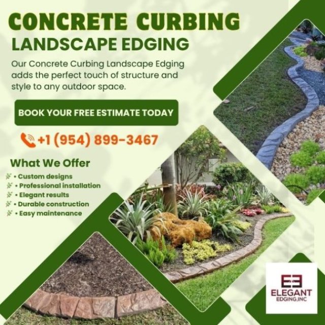 Concrete Edging Companies Near Melbourne, FL