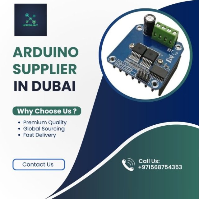 Trusted Arduino Supplier in Dubai | Heavenlight Electronics Trading LLC