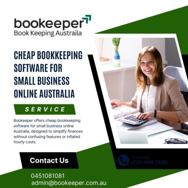 Cheap Bookkeeping Software For Small Business Online Australia