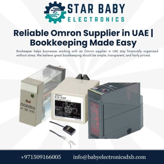 Reliable Omron Supplier in UAE | Bookkeeping Made Easy