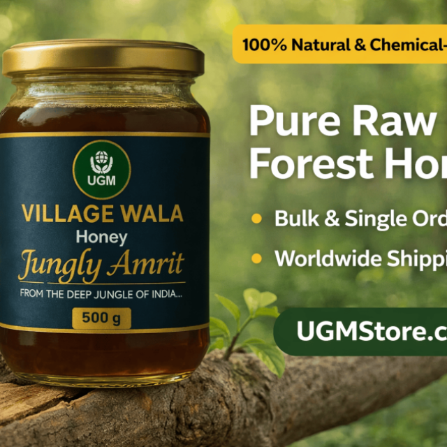 Pure Raw Jungly Honey Bulk Supplier | Forest Honey Wholesale India | Retail & Single Orders