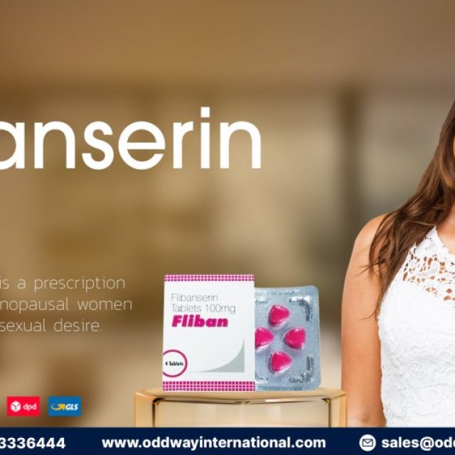 Buy Flibanserin Tablet Online for Women’s Health from Öddway International