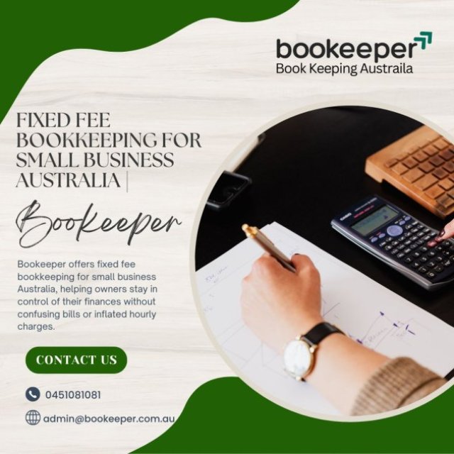 Fixed Fee Bookkeeping for Small Business Australia | Bookeeper
