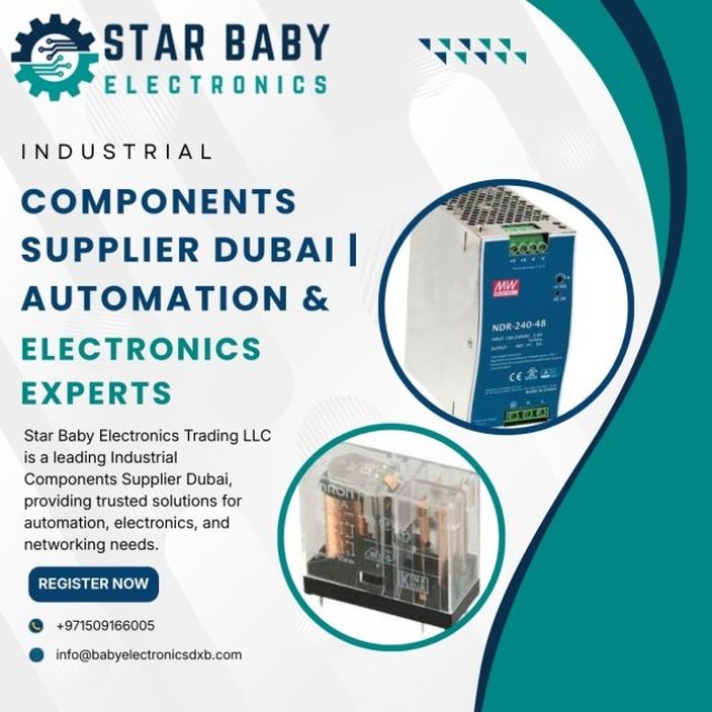 Industrial Components Supplier Dubai | Automation & Electronics Experts