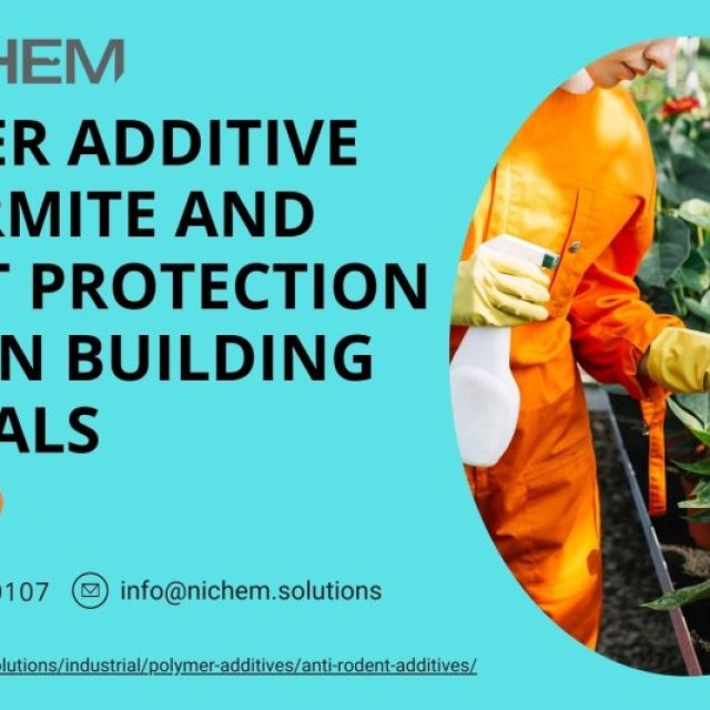 Polymer Additive for Termite and Rodent Protection in Green Building Materials