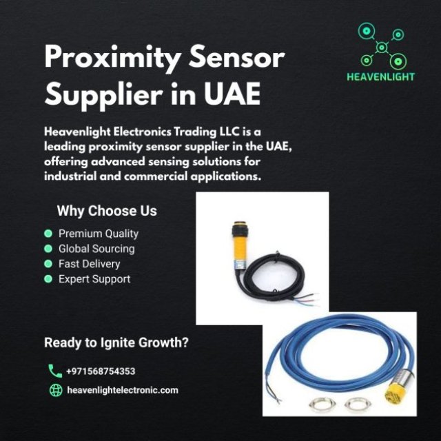Proximity Sensor Supplier in UAE | Trusted Industrial Electronics